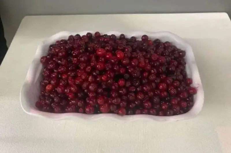 Моченая брусника в домашних условиях Моченая брусника в чашке
